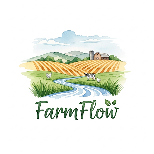 FarmFlow landing page