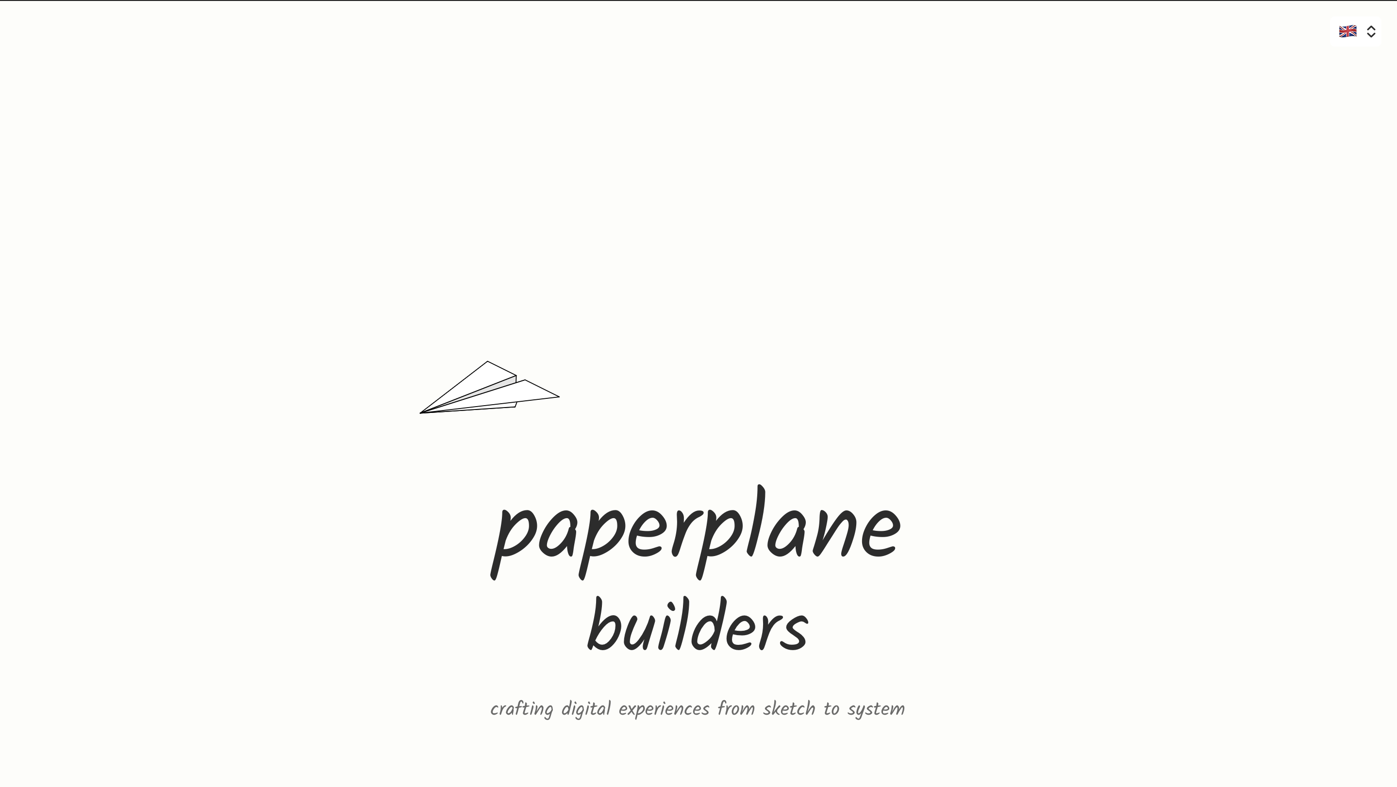 Paperplane Builders homepage